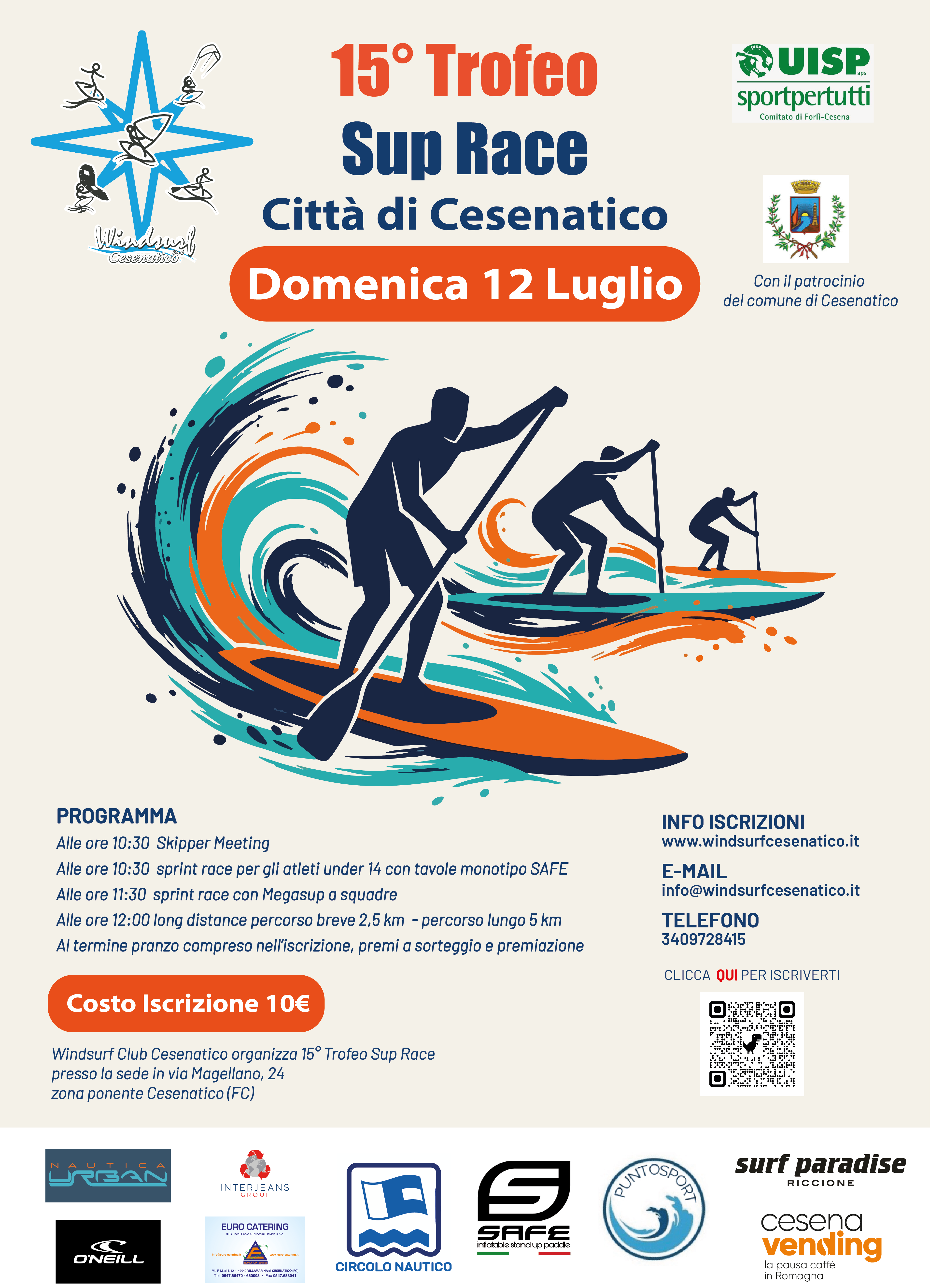 15° Trofeo Sup Race Città di Cesenatico